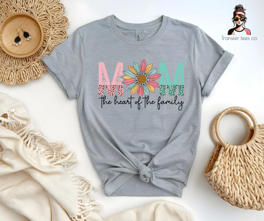 Mom is the heart of the family